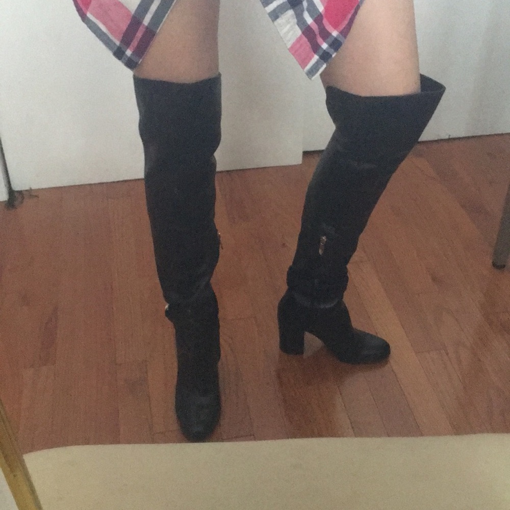 Sam Edelman over the knee leather boots New